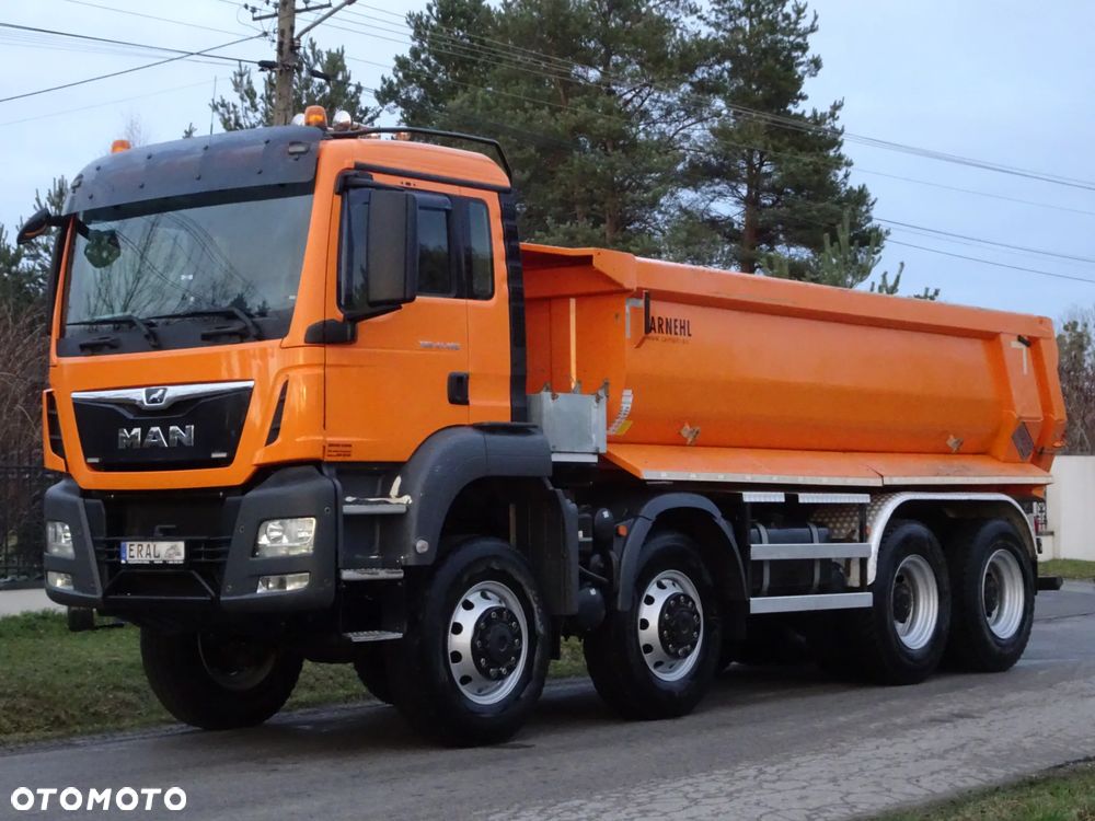 MAN TGS 41.460 Mulda Kipper Carnehl  8x8 idealny stan DMC 41T - 2