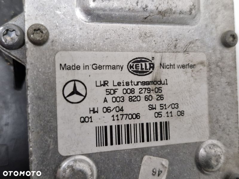 mercedes slk r171 w171 lampa lewy przód lewa reflektor xenon eu a1718203761 - 11