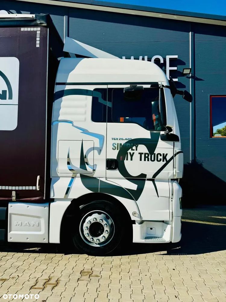 MAN TGX 26.420 E6 / plandeka / firanka / JAK NOWY ! / Świeżo z NIEMIEC !!!! - 15
