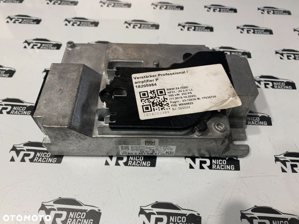 STEROWNIK MODUŁ ODBIORNIKA AUDIO HARMAN BMW 5A57036 - 1