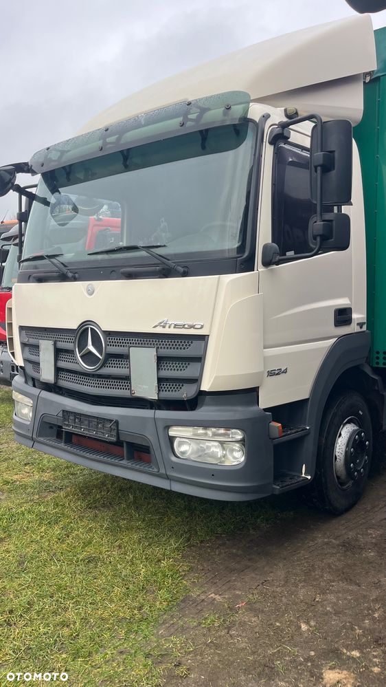 Mercedes-Benz Atego 1524 Firanka Winda 15DMC Klimatyzacja Zabudowa z Burtami Burtówka (1624 1224 Kontener Izoterma Laweta Najazd) - 7