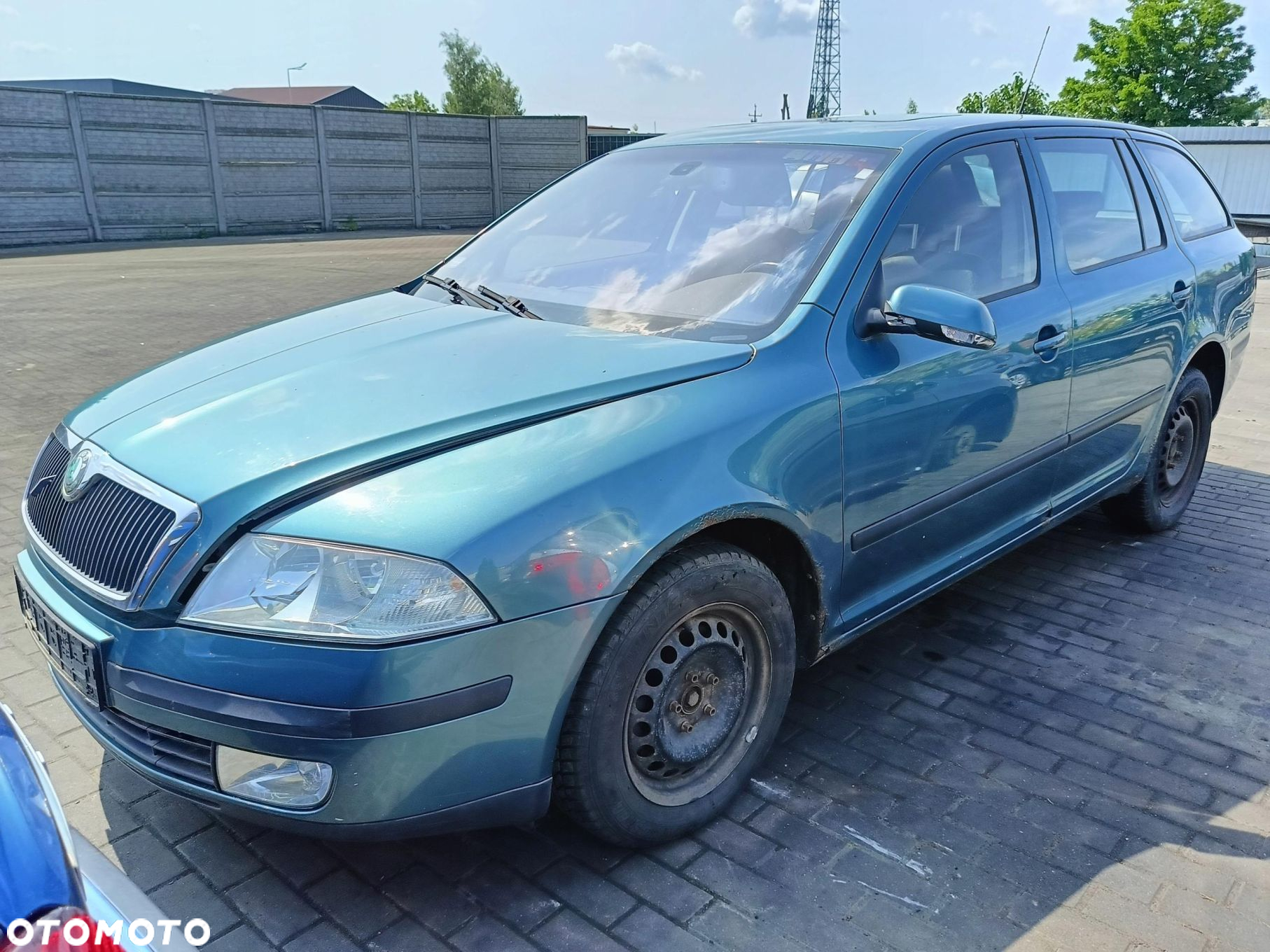 Skoda Octavia 2 II 04-10 KIEROWNICA Z PODUSZKA AIRBAG - 3