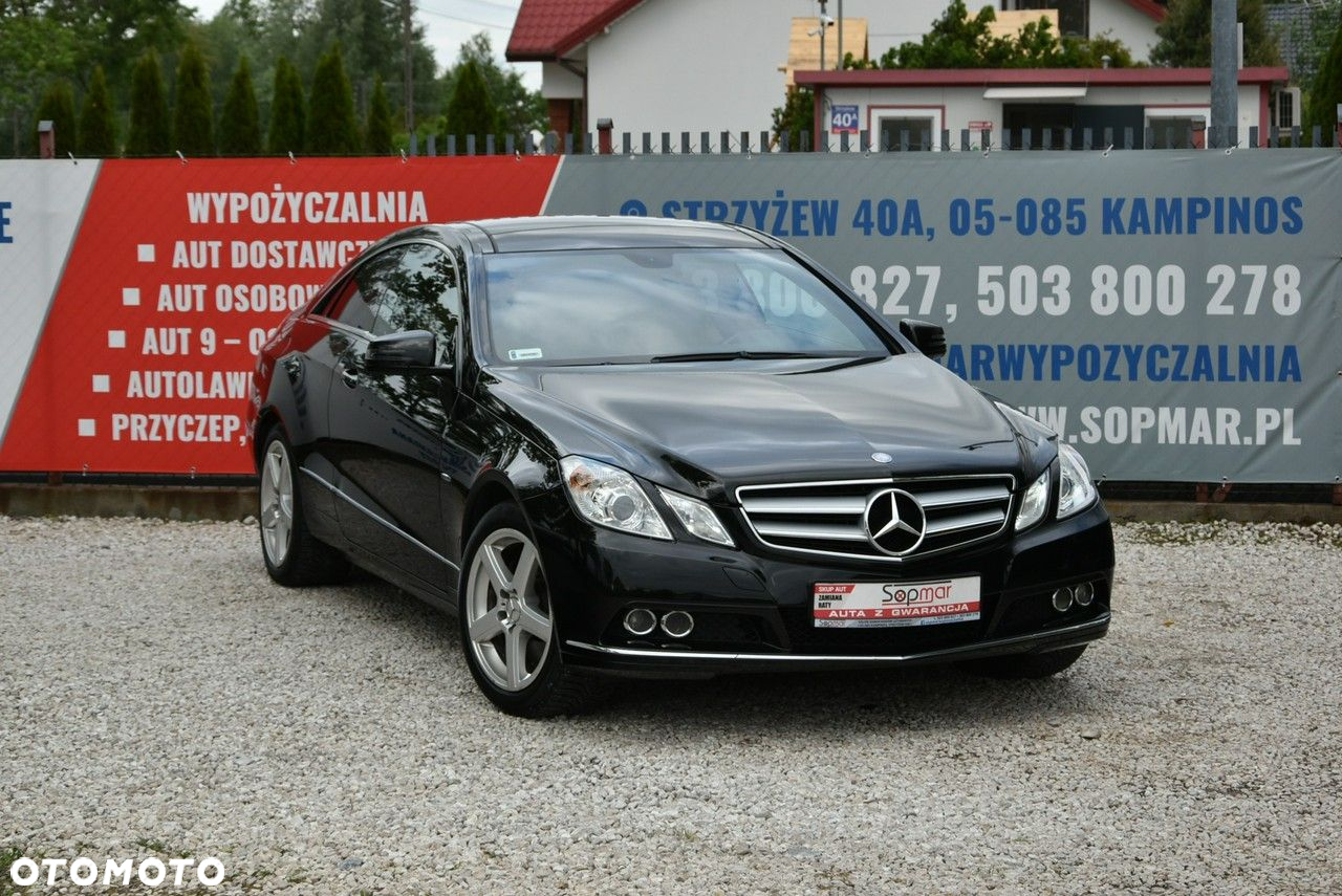Mercedes-Benz Klasa E 250 CDI DPF Coupe BlueEFFICIENCY Elegance - 7