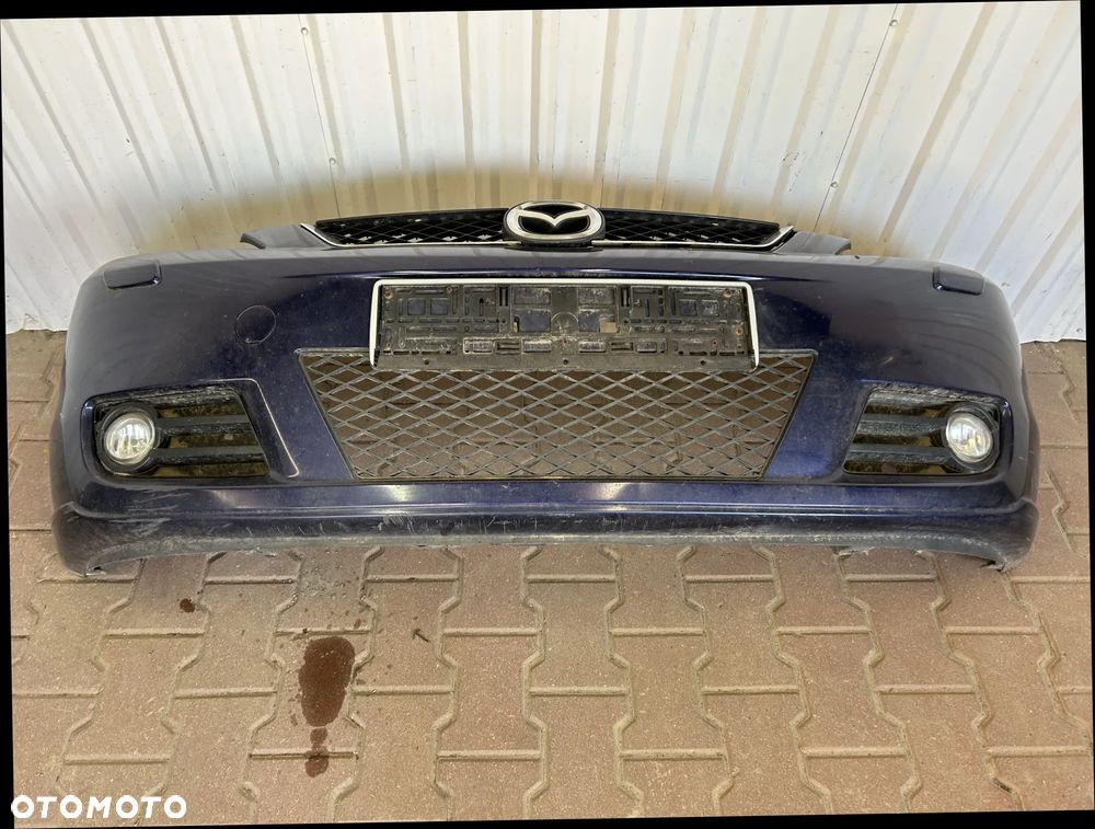 MAZDA 5 V I CR 2005-2008 ZDERZAK PRZEDNI PRZÓD XENON SPRYSKIWACZE GRILL - 8