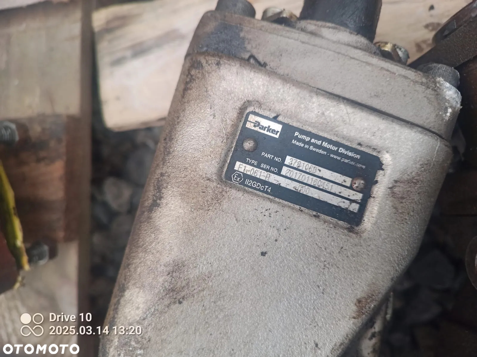 Pompa hydrauliczna hds wywrot dźwig Parker Volvo Sunwap LS do drewna drzewa dłużycy - 13