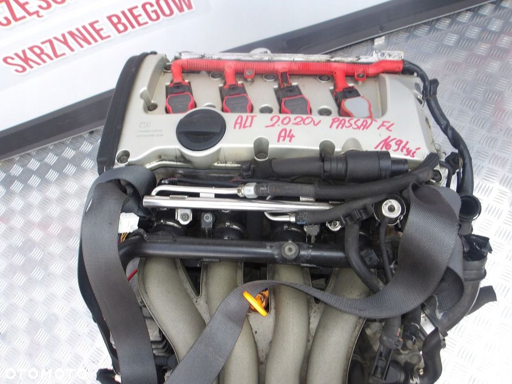 SILNIK VW PASSAT FL AUDI A4 B6 2.0 20V ALT 169 TYS - 2