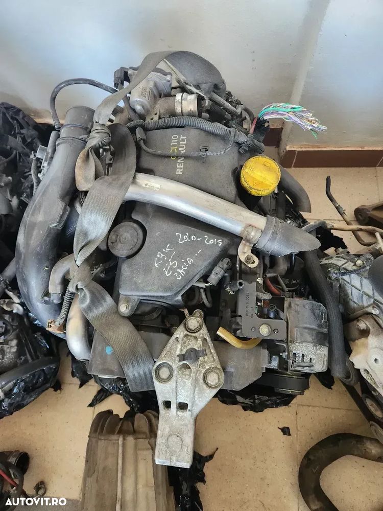 Motor 1.5 Dci K9K Euro 5 Dacia Duster Logan Lodgy Sandero Stepway Dokker An 2010-2011-2012-2013-201 - 1
