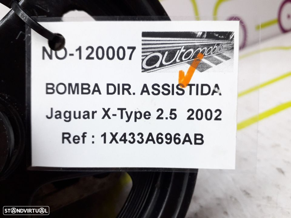 Bomba Direcção Assistida Jaguar X-Type 2.5 196Cv de 2002 - Ref: 1X433A696AB - NO120007 - 3