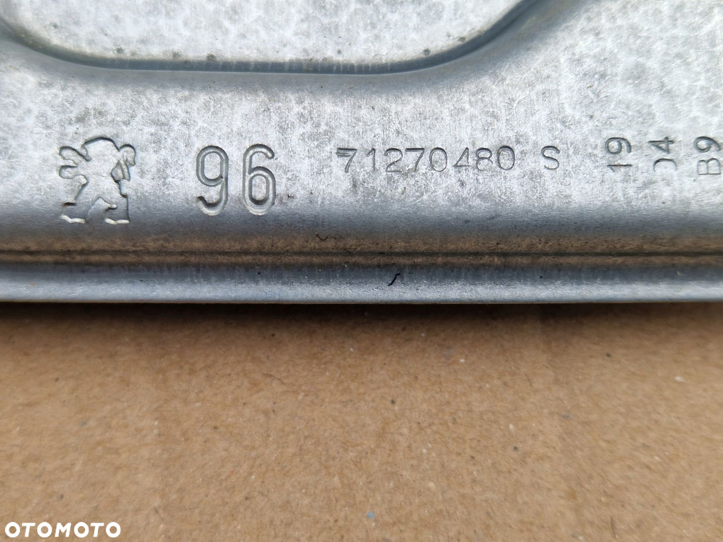 Peugeot 207 06- Podnośnik szyby lewy przód 3D NOWY ORYGINAŁ 9671270480 - 3