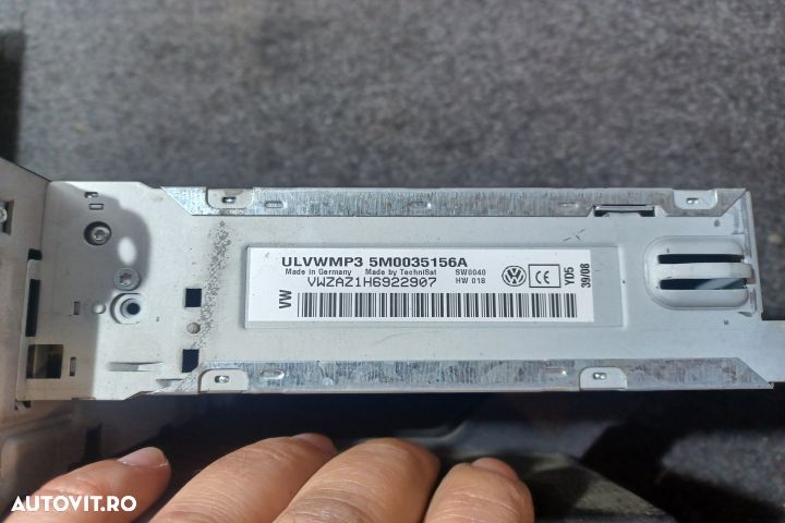 Radio cd 5M0035156A Volkswagen VW Golf 5 [2003 - 2009] Plus minivan 1 - 4