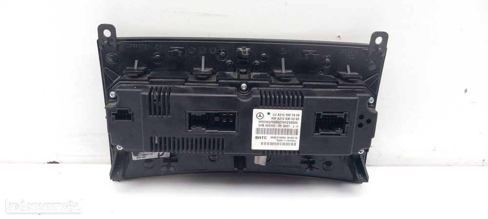 Botão / interruptor do AC MERCEDES-BENZ Classe E (W212) - 2