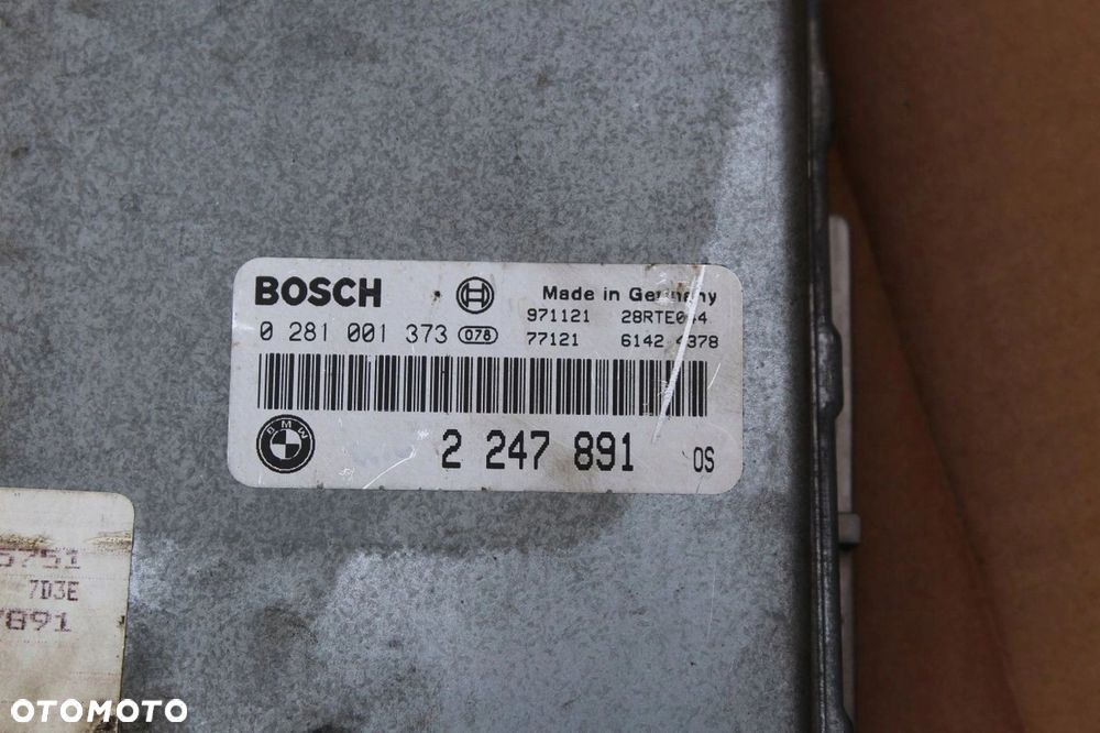 Komputer sterownik BMW 0281001373 2.5 TDS 143km - 2