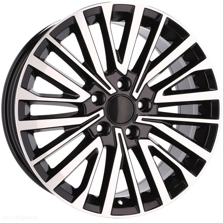4x Felgi 18 m.in. do VW VOLKSWAGEN T5 T6 Transporter Multivan 6.1 7 - 1000kg - B1515 (VW411) - 9