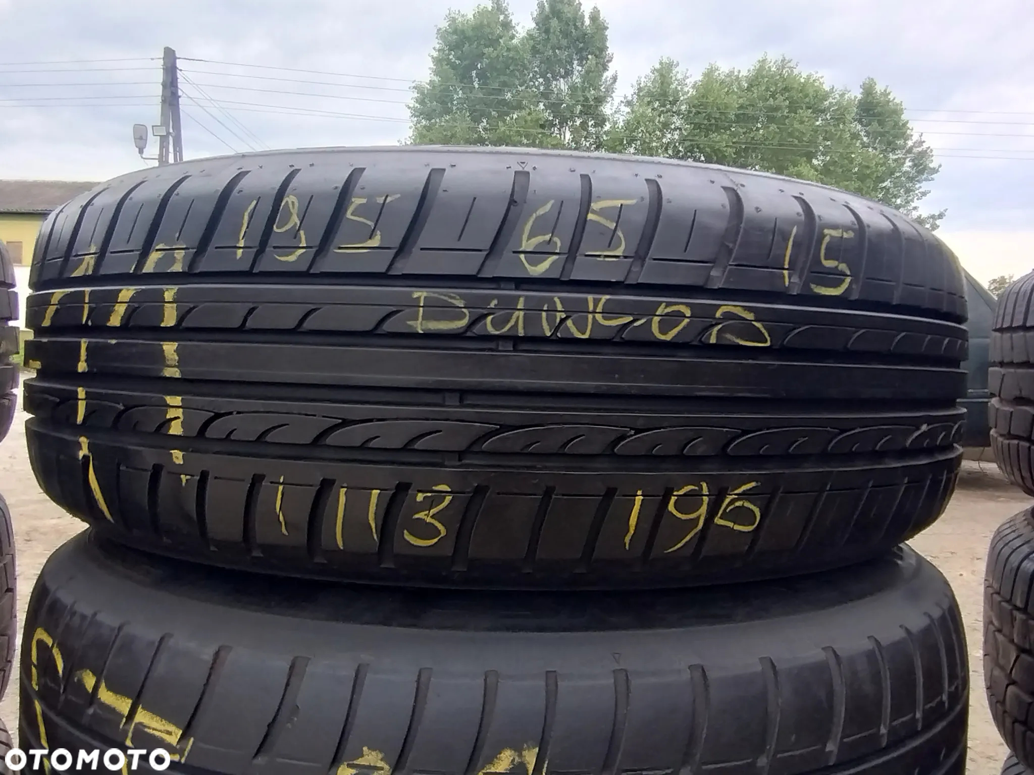 195/65R15 Opony Letnie Lato DUNLOP SP SPORT FASTRESPONSE MO 5x112 Felgi Stalowe STAL 15 Koła Mercedes A W176 B W246 CLA C117 KLASA W169 W245 195/65 5-6mm - 24