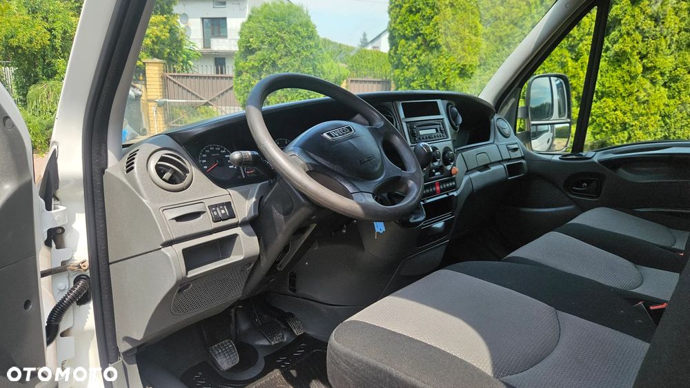 Iveco DAILY 35C17 3.0 HPI  35C DUBEL KABINA  7-OS SKRZYNIA  PAKA 3,20 M  IDEALNE POD KIPER  WYWROTKA - 12