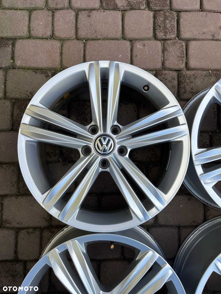 Oryginalne alufelgi Vw 5x112 18 cali Tiguan II R-line - 8
