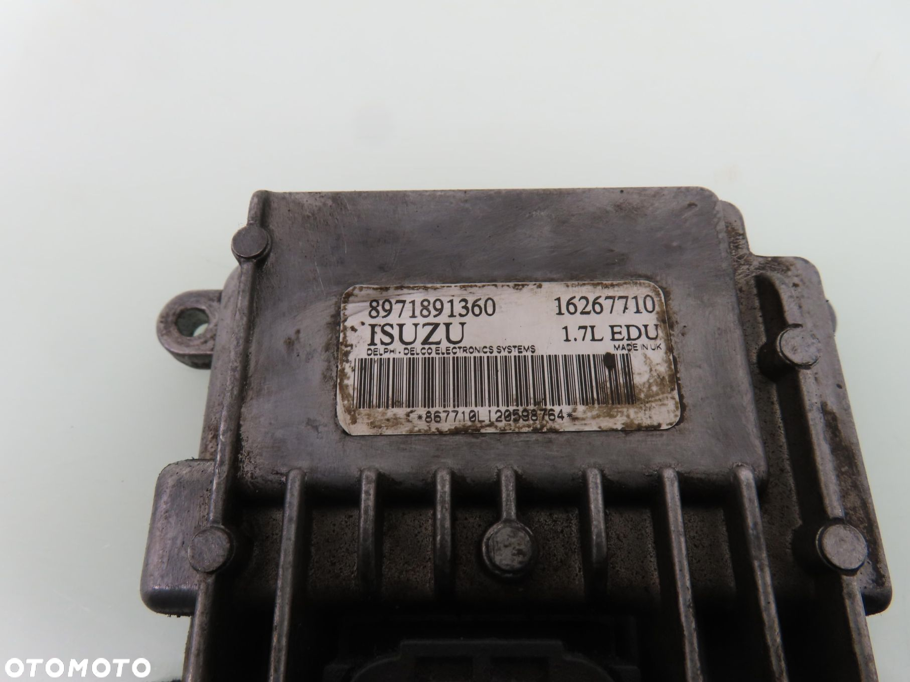 STEROWNIK POMPY OPEL CORSA C 1.7 DI 8971891360 16267710 - 3