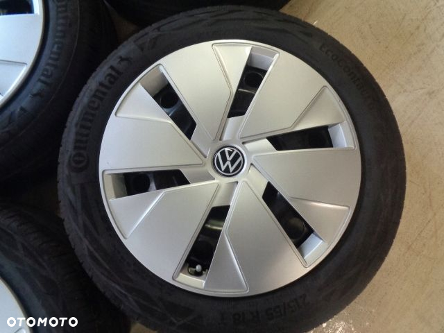 KOŁA 18 VW 5X112 ET50 CONTINENTAL 215/55R18 95T - 5