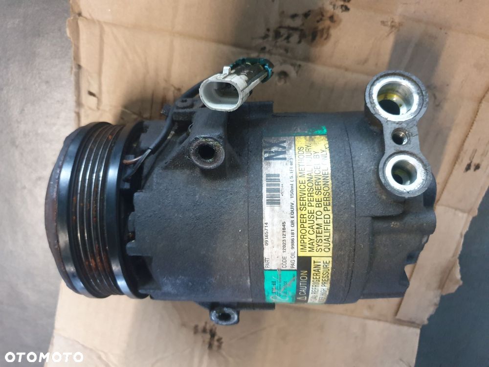 KOMPRESOR KLIMATYZACJI SPRĘŻARKA MERIVA A 1.6 16V 09165714 OPEL 2003-2005 - 2