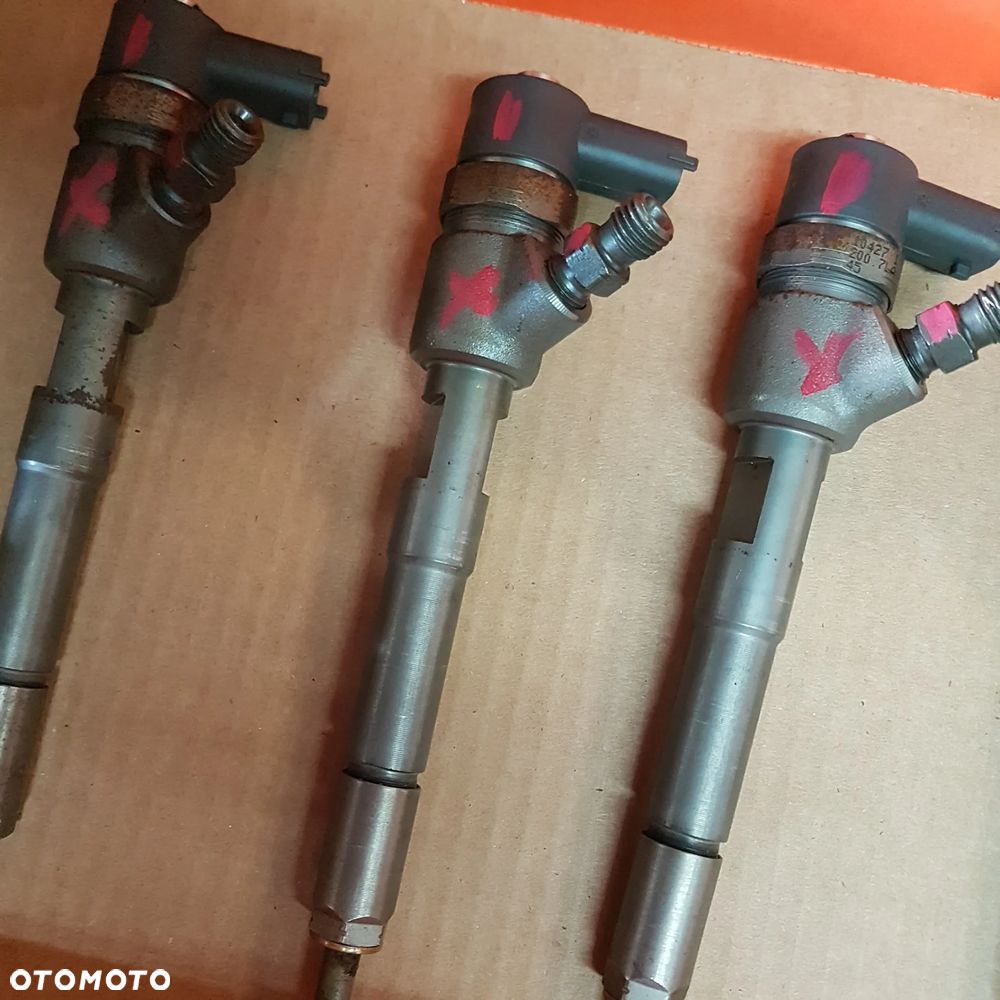 wtrysk WTRYSKIWACZ CR ELEKTROMAGNETYCZNY BOSCH 0445110351 swift ignis justy tigra meriva corsa d c combo astra h j agila doblo fiorino 500 tipo panda III grande evo jak nowe - 4