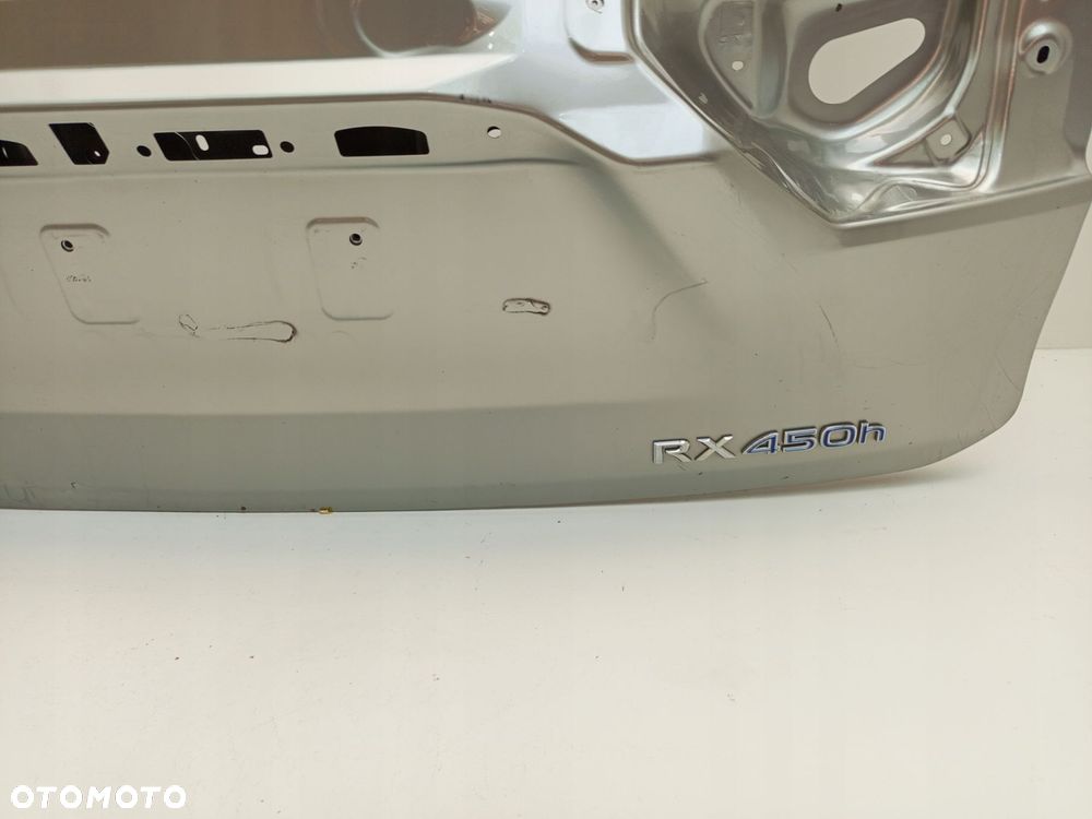 LEXUS RX IV 4 450H 15- KLAPA POKRYWA BAGAŻNIKA TYŁ TYLNA - 6