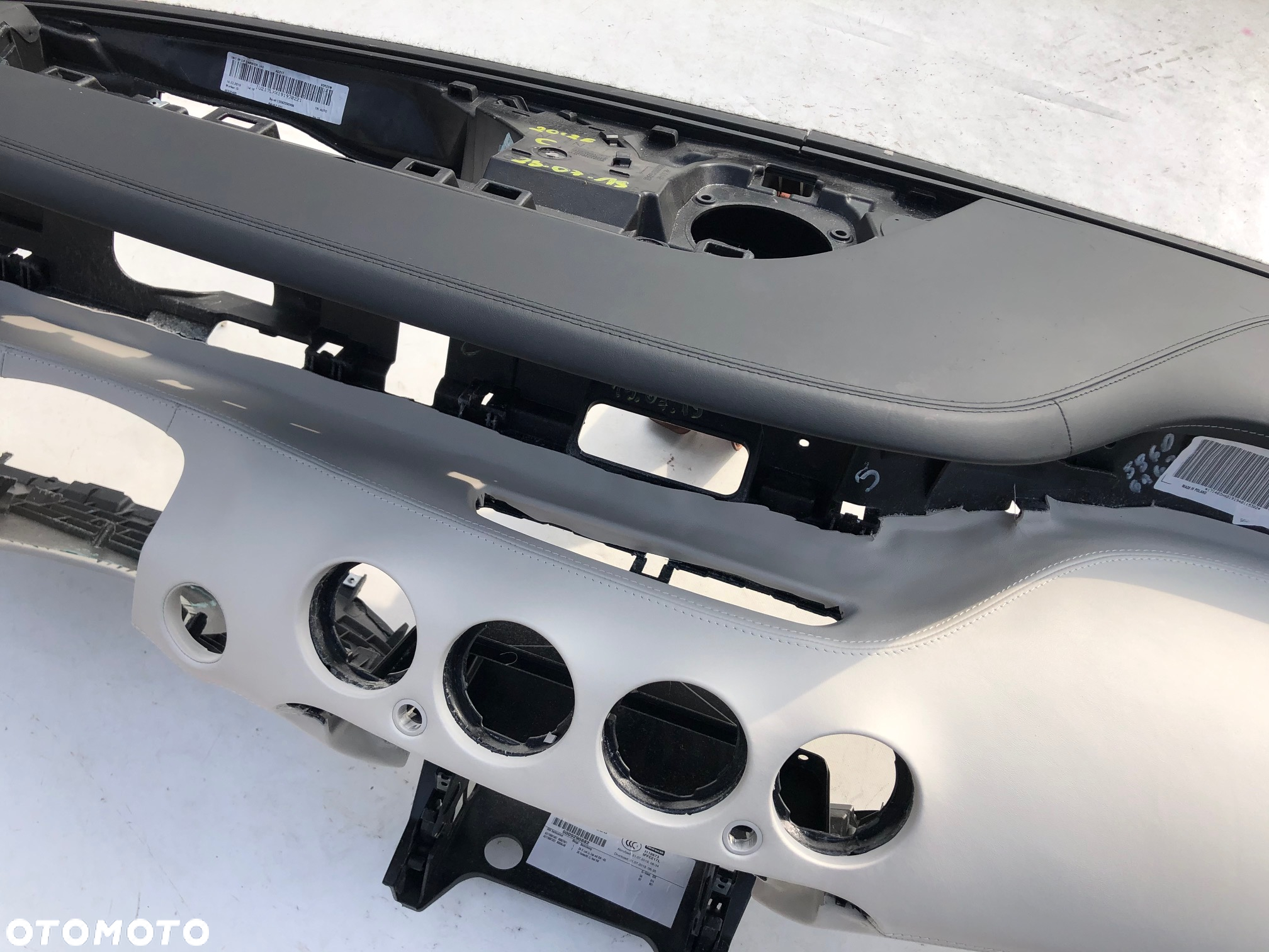 MERCEDES S W217 W222 DESKA KONSOLA KOKPIT PULPIT PÓŁKA PARAPET PODUSZKI AIRBAG PASY PAS KURTYNA FOTELA FOTEL  Raz2 - 11