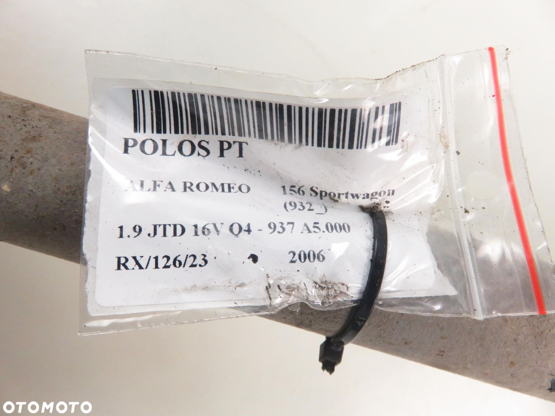 PÓŁOŚ PRAWA TYLNA ALFA ROMEO 156 Sportwagon 1.9 JTD 16V Q4 - 937 A5.000 - 8