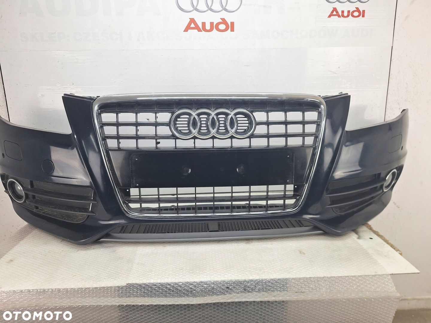 ZDERZAK AUDI A4 S-LINE B8 8K 8K0 PRZED LIFTEM 2008-2011 ORYGINAŁ OE ASO - 1