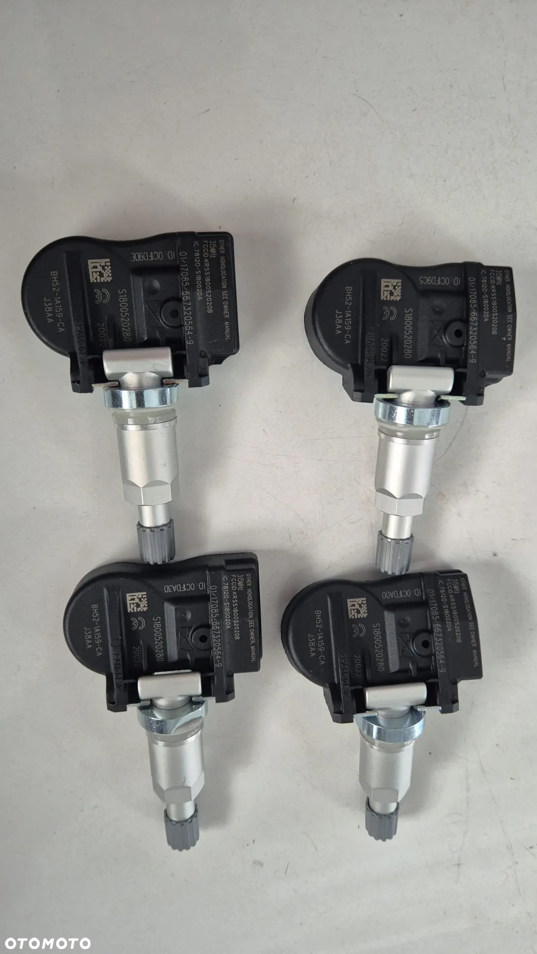 RANGE ROVER LAND ROVER JAGUAR CZUJNIK CIŚNIENIA OPON TPMS KOMPLET 315 MHz USA NOWY - 2