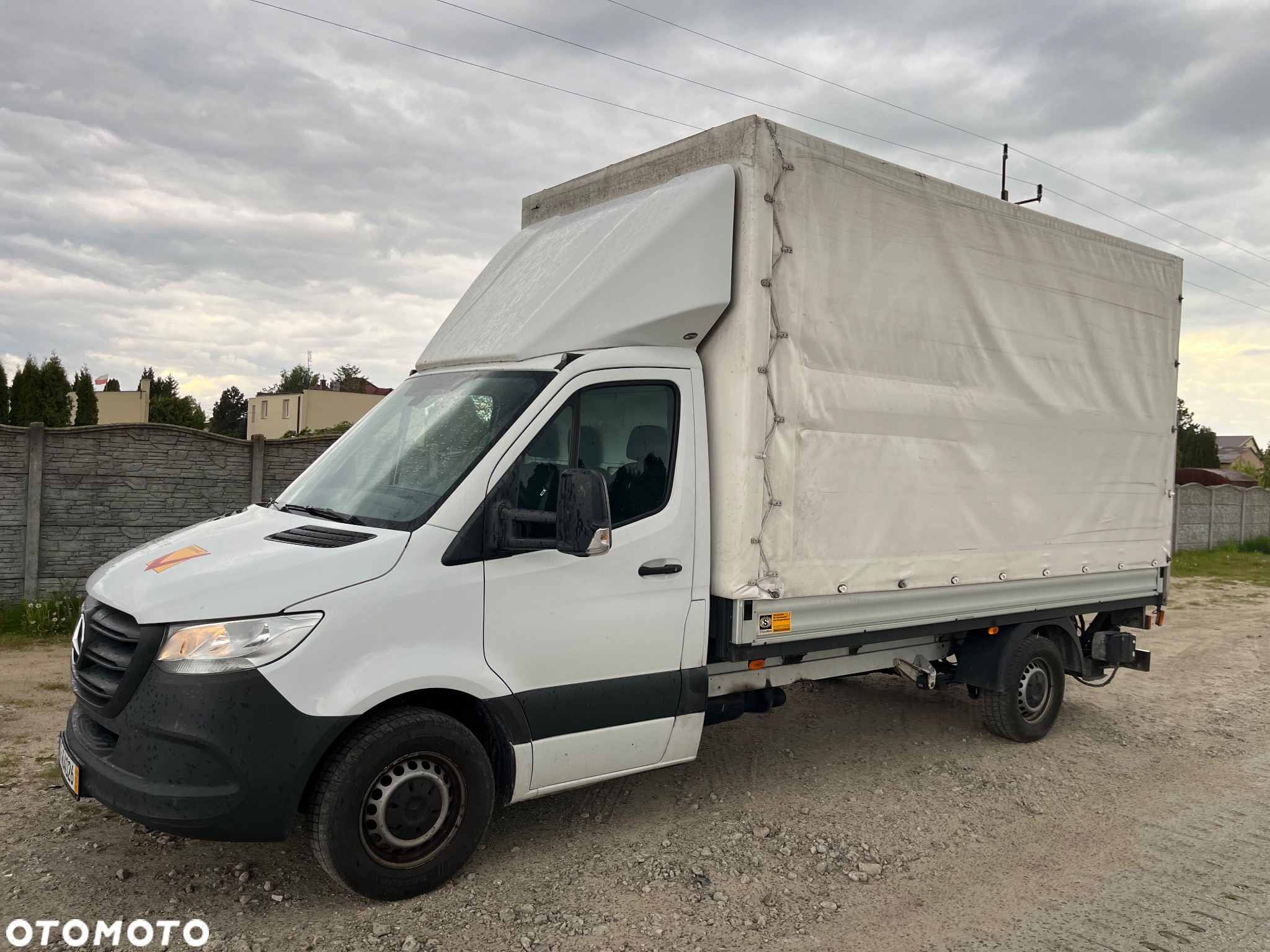 Mercedes-Benz Sprinter Winda Plandeka - 2