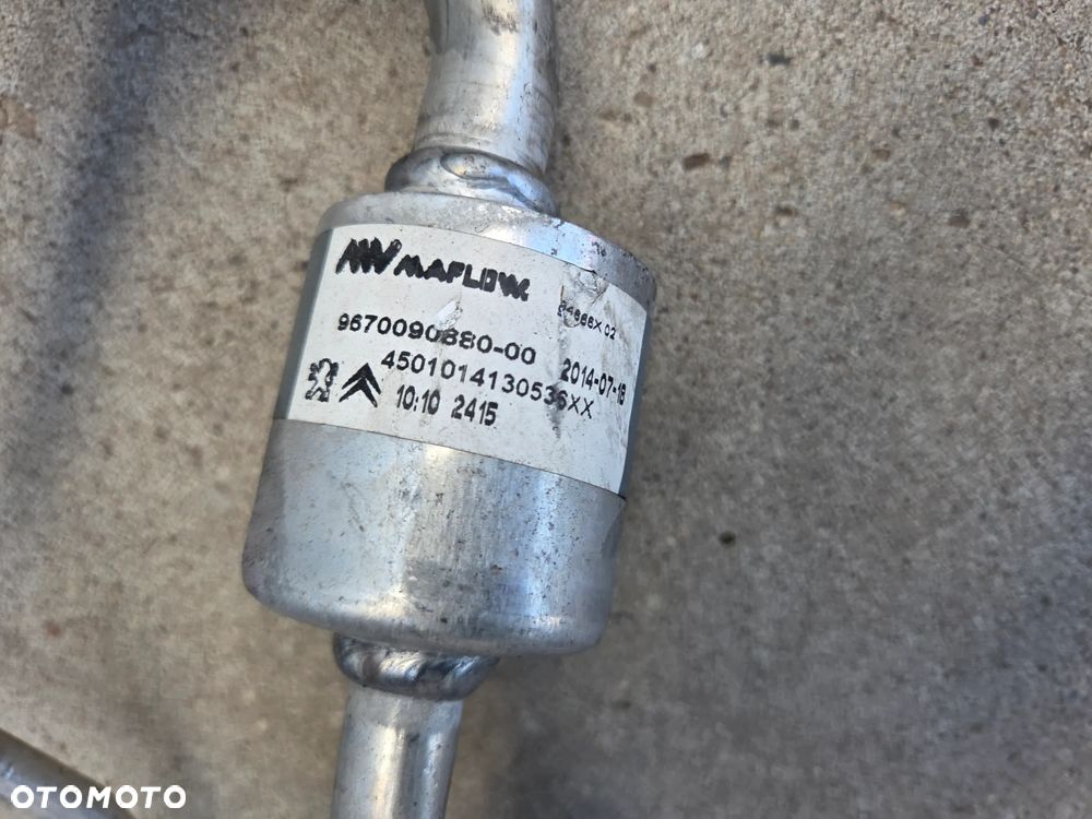 Przewód przewody klimatyzacji Peugeot 208 1.2 VTI   KOMPLET - 8