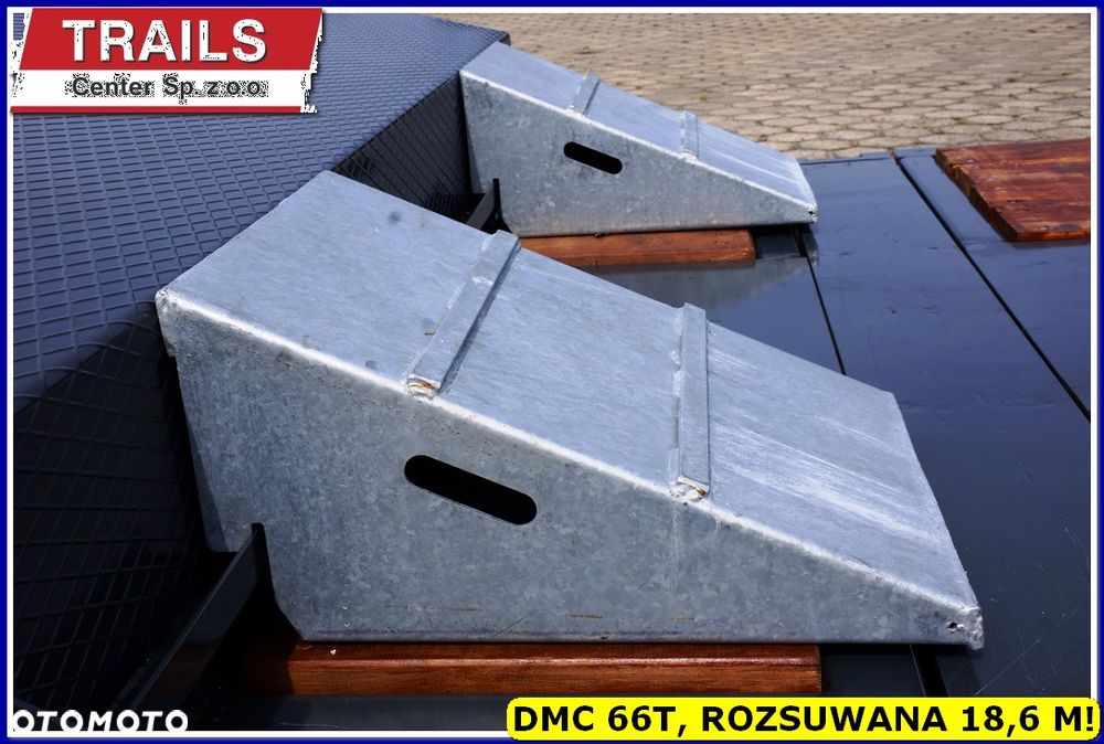 Inny Niska podłoga 4-osie, rozciągana dł. 18,60 m,  własne PTO, NAJAZDY HYDRAULICZNE. !!! - 21