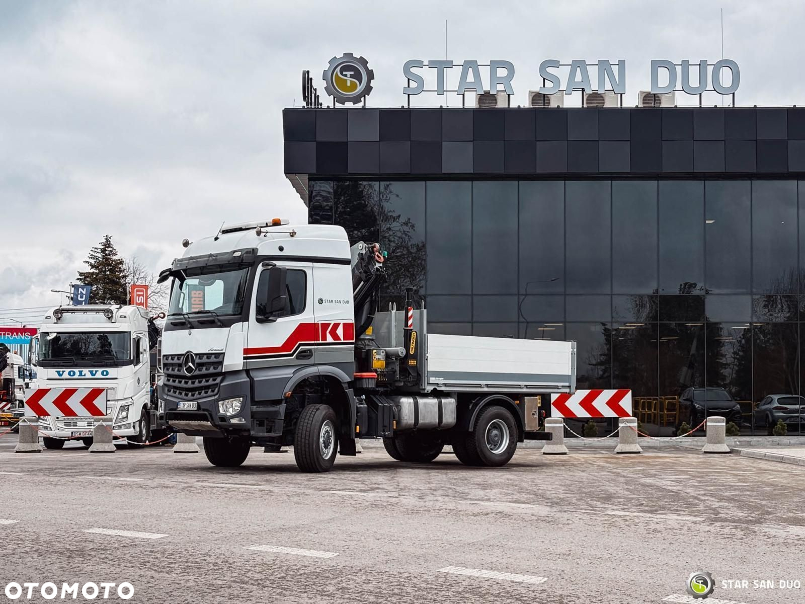 Mercedes-Benz AROCS 1851 4x4 PALFINGER PK 20002 HDS Żuraw Crane Kran - 7
