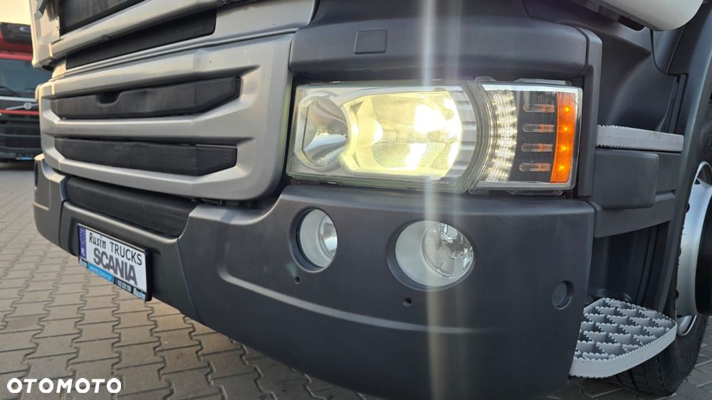 Scania P320 Euro 6 21 palet kontener super stan niski przebieg! kurierka rama do zabudowy laweta - 12
