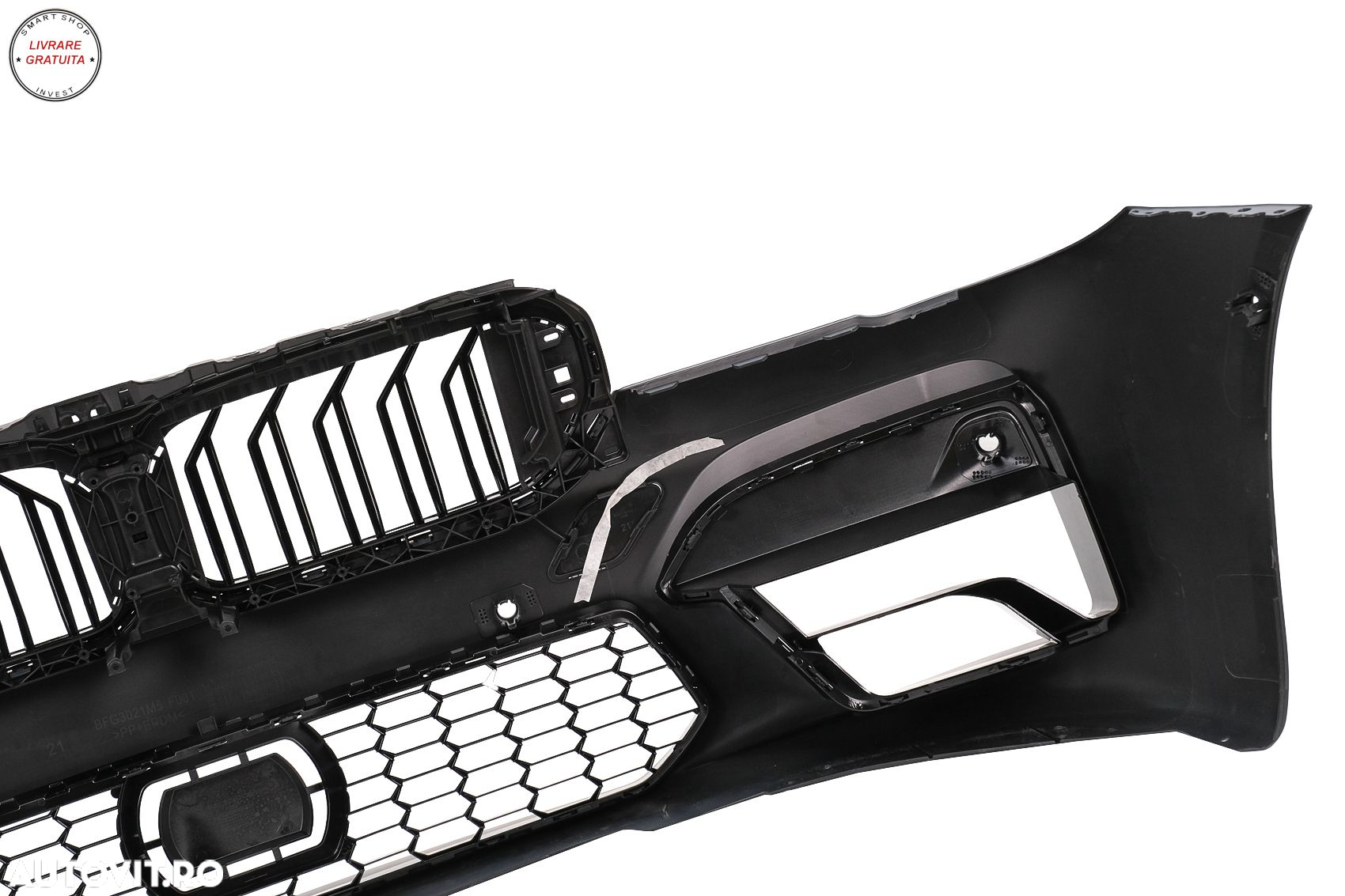 Pachet Exterior Complet BMW Seria 5 F10 (2010-2017) Conversie la G30 LCI M5 Design- livrare gratuita - 9