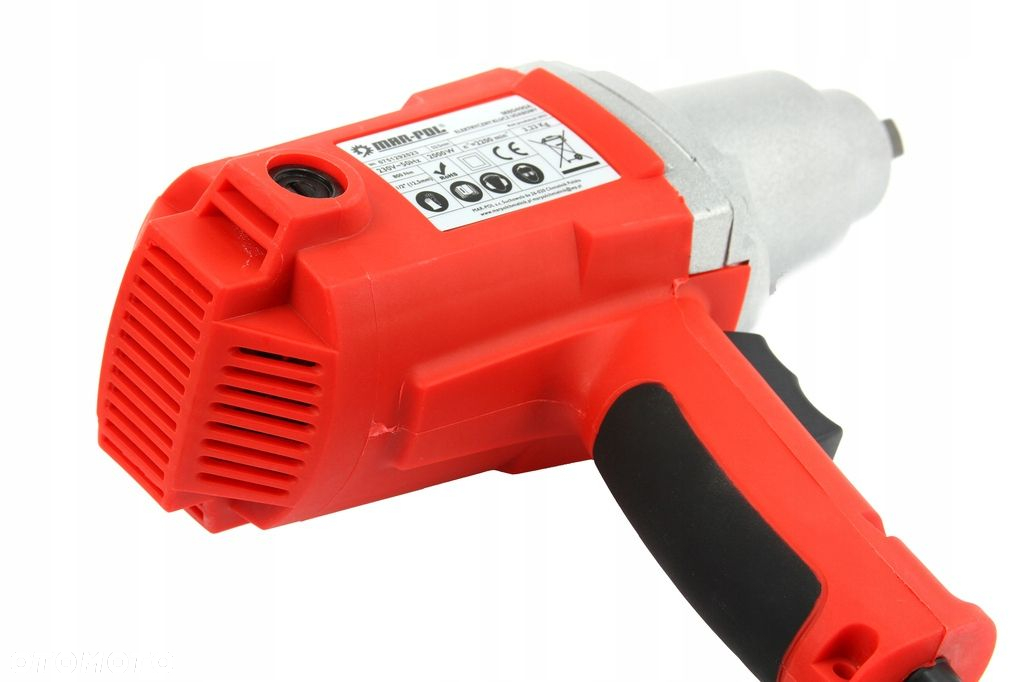 KLUCZ ELEKTRYCZNY UDAROWY SIECIOWY 1/2" 800Nm DO KÓŁ WALIZKA M80490A - 4