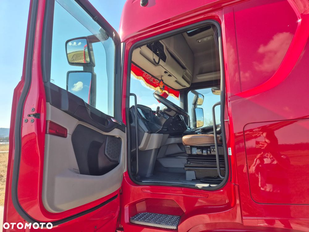Scania R450 MEGA LOW DECK RETARDER Salon Polska DUŻE KOTŁY - 22