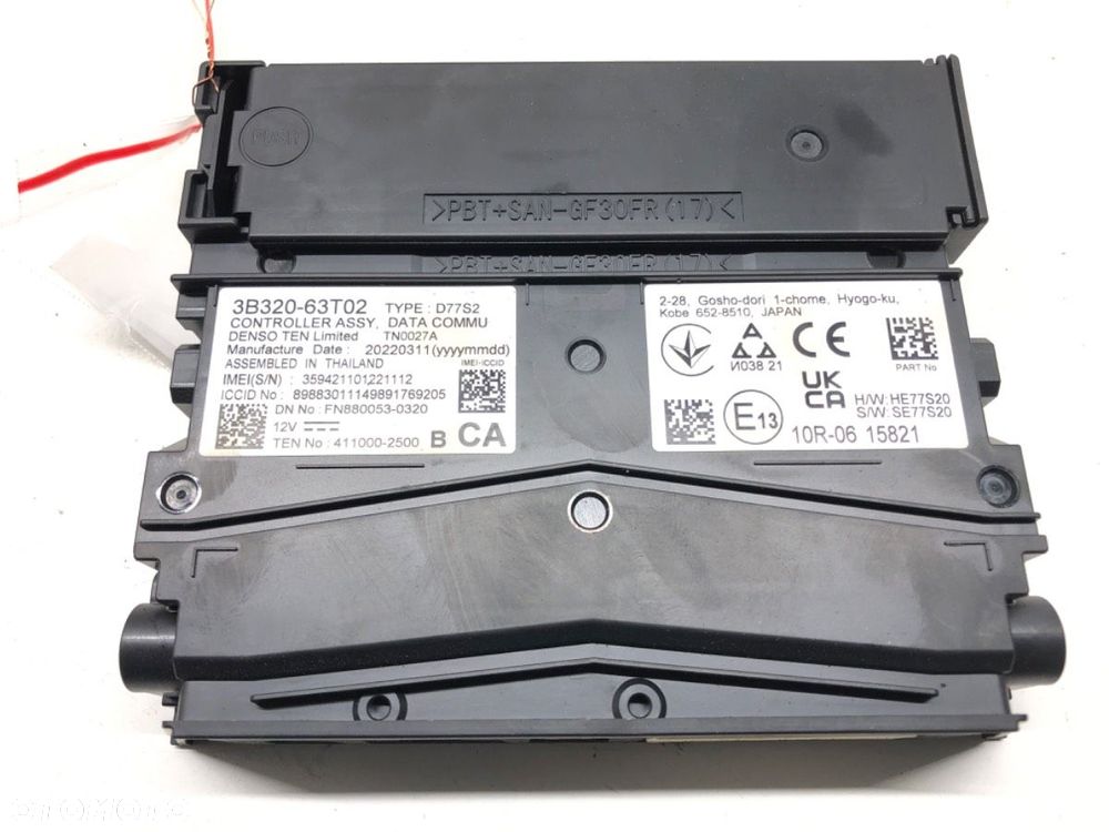 MODUŁ STEROWNIK  SUZUKI SX4 S-CROSS (JY) 2013 - 2022 1.4 Hybrid (Mild Hybrid) (AKK 414) 95 kW [129 - 1