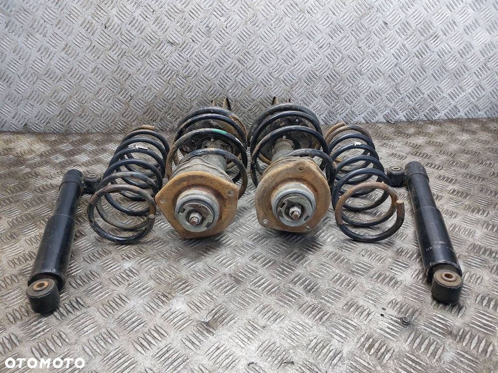 AMORTYZATOR + SPRĘŻYNA TYŁ + PRZÓD KOMPLET FIAT SEICENTO - 2