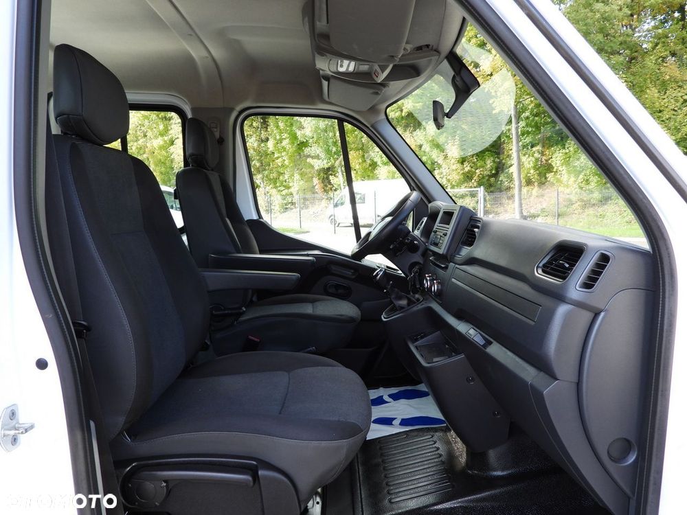 Renault MASTER WYWROTKA PODWÓJNA KABINA DOKA 6 MIEJSC TEMPOMAT LEDY BLIŹNIACZE KOŁA KLIMATYZACJA  165KM - 34