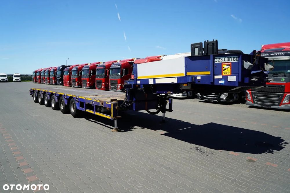 Faymonville NISKOPODWOZIE / SPZ-6WAAU / ROZCIĄGANA / LAWETA / 30,3 M / DMC: 88 T / OSIE SKRĘTNE /  SAF - 38