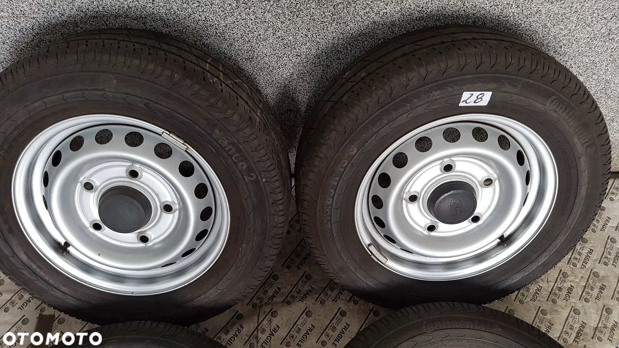 KOŁA LETNIE FORD TRANSIT CUSTOM  5X160  215/65R15C - 18