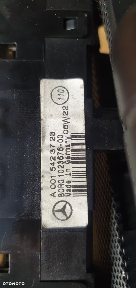 Osłona kratka maskownica głośnik deski konsoli Mercedes ML W164 A1646800418 A1698201802 - 9