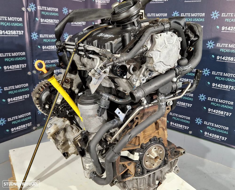 Motor usado BXE AUDI A3 8P 1.9 TDI 105CV SEAT LEON ALTEA SKODA OCTAVIA VW GOLF V 5 TOURAN JETTA - 6