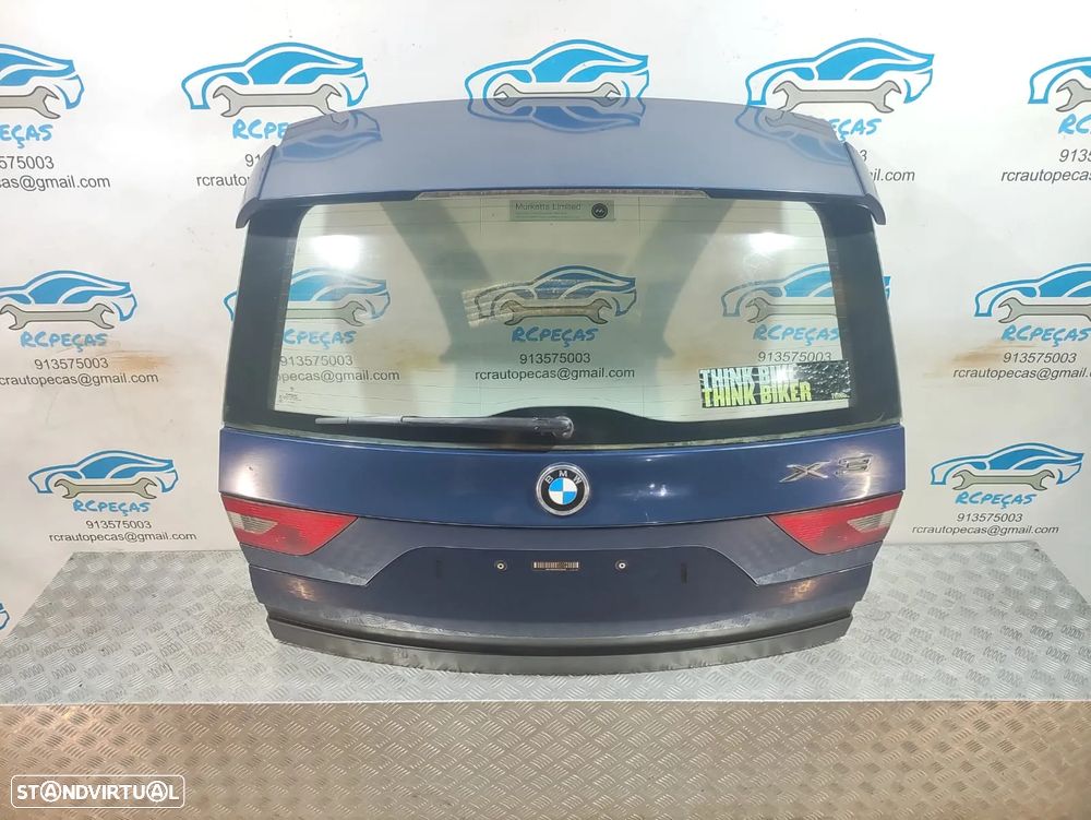 Porta Tampa Mala BMW X3 E83 Fecho Puxador - 4