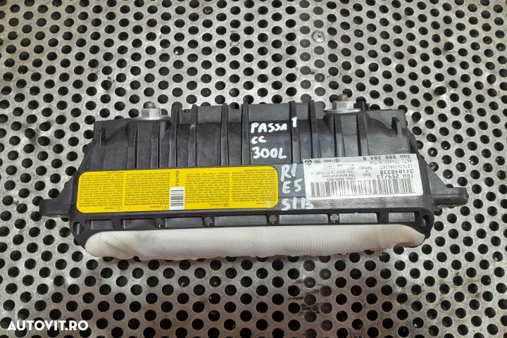 Airbag pasager 3AA880204B 3AA880204B Volkswagen VW Passat CC 1 [2008 - 2