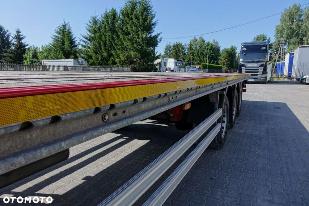 LeciTrailer PLATFORMA / MEGA / OSIE SAF / PODŁOGA WZMACNIANA - SZYNA-DESKA - 25