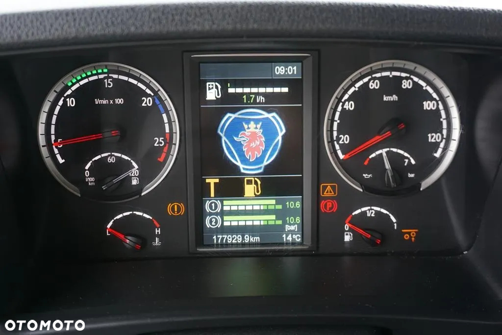 Scania G 400 / E 5 / 8 X 4 / 4 x 4 / WYWROTKA + HDS / TRIDEM / PALFINGER PK 26002 / MANUAL - 12
