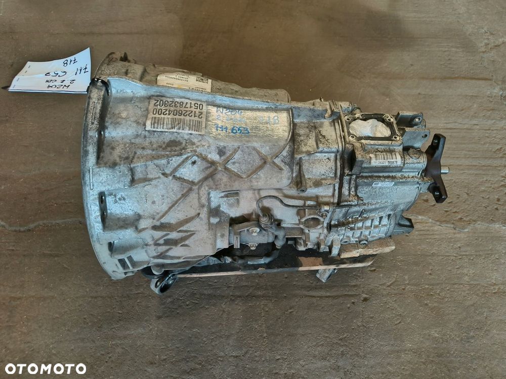 MERCEDES C KLASA W204 LIFT 2.2 CDI SKRZYNIA BIEGÓW 711653