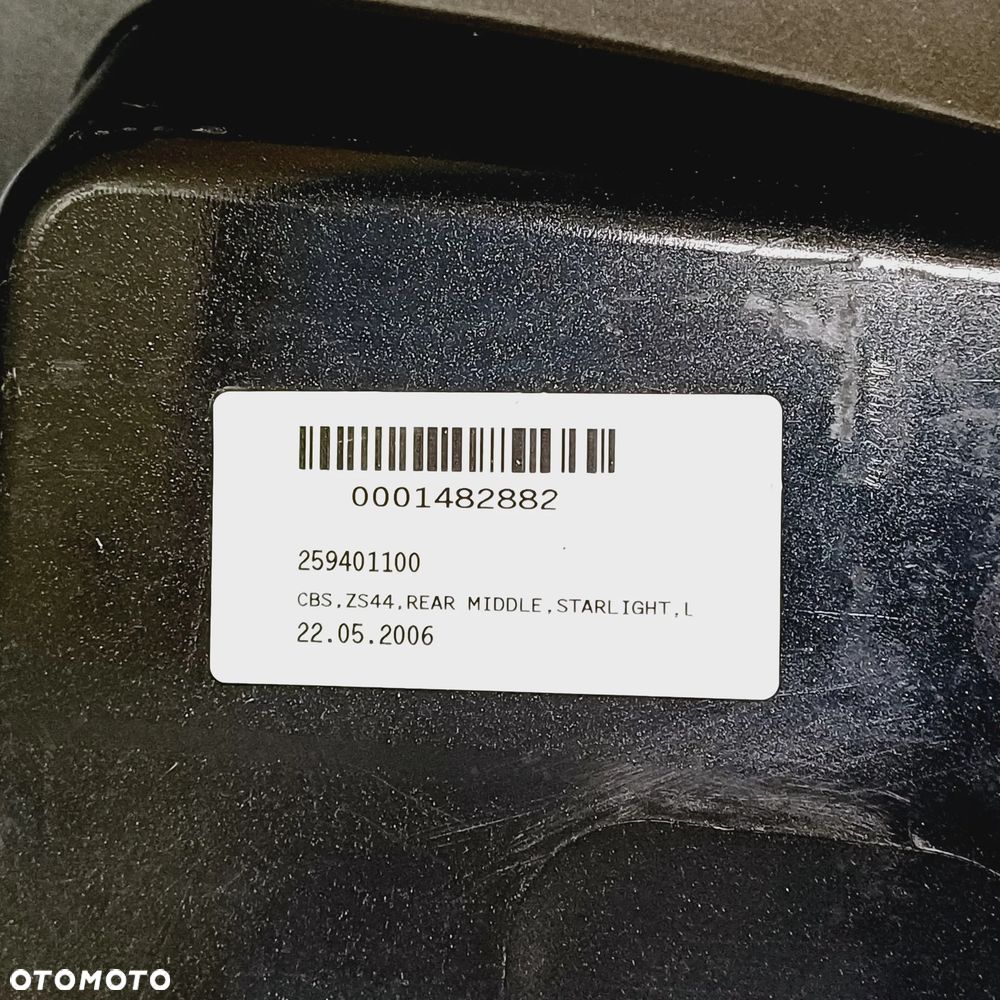 ZDERZAK TYŁ TYLNY SMART FORFOUR I HB A4546400171 NR3 - 12